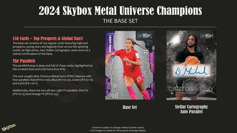 2024 Upper Deck Skybox Metal Universe Champions Hobby