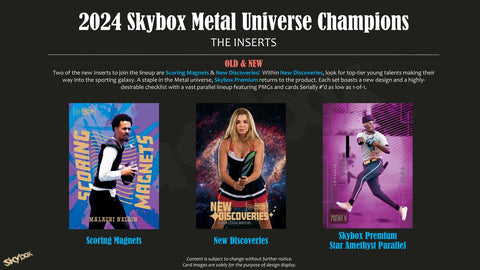 2024 Upper Deck Skybox Metal Universe Champions Hobby