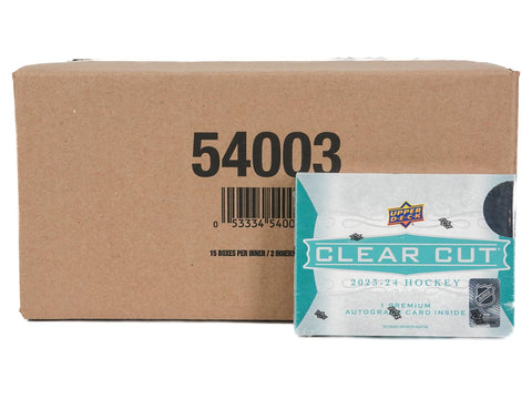 2023/24 Upper Deck Clear Cut Hockey Hobby
