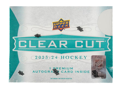 2023/24 Upper Deck Clear Cut Hockey Hobby