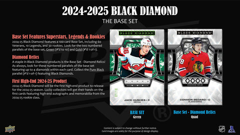2024/25 Upper Deck Black Diamond Hockey Hobby Box