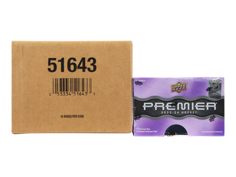 2023/24 Upper Deck Premier Hockey Hobby