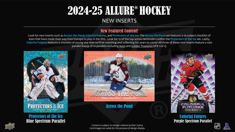 2024/25 Upper Deck Allure Hockey Hobby