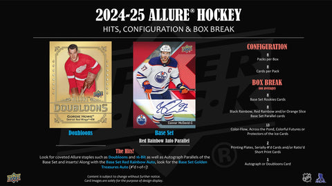 2024/25 Upper Deck Allure Hockey Hobby