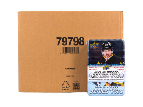 2024/25 Upper Deck Series 2 Hockey Tin