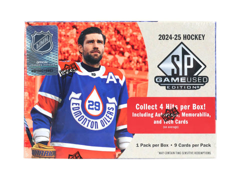 2024/25 Upper Deck SP Game Used Hockey Hobby