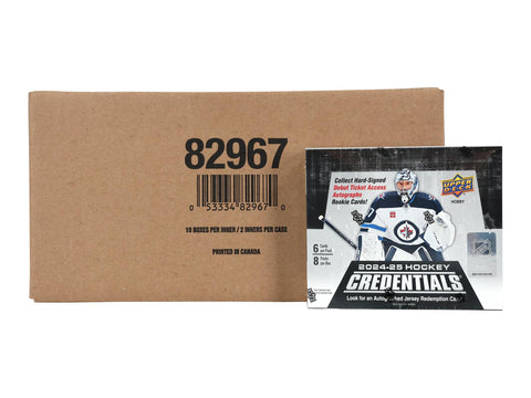 2024/25 Upper Deck Credentials Hockey Hobby