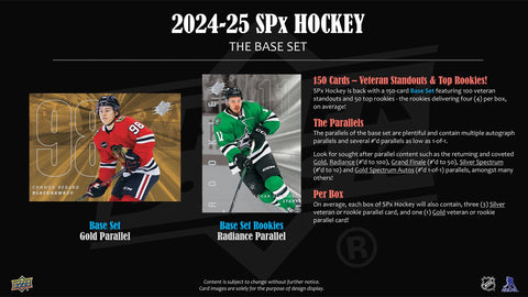 2024/25 Upper Deck SPx Hockey Hobby