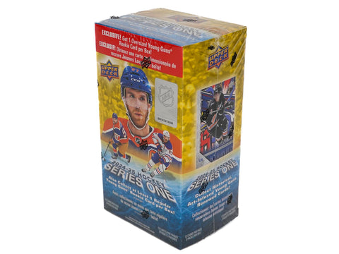2024/25 Upper Deck Series 1 Hockey 3-Pack Blaster (Oversized Young Guns!)