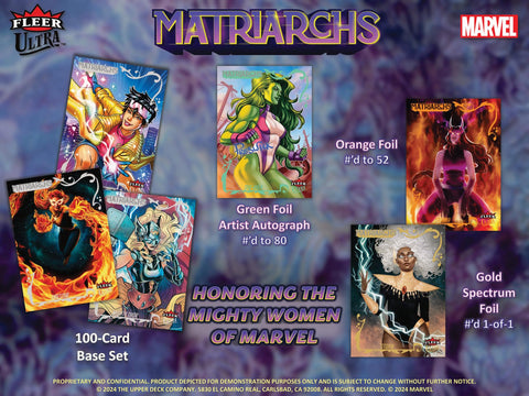 Fleer Ultra Matriarchs of Marvel Hobby (Upper Deck 2024)