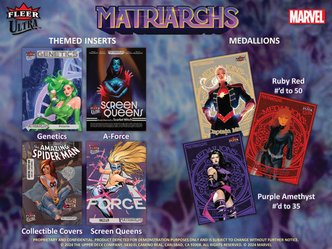 Fleer Ultra Matriarchs of Marvel Hobby (Upper Deck 2024)
