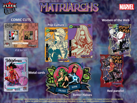 Fleer Ultra Matriarchs of Marvel Hobby (Upper Deck 2024)