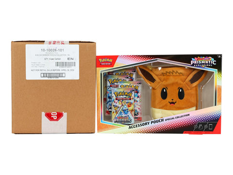 Pokemon Scarlet & Violet: Prismatic Evolutions Accessory Pouch Special Collection
