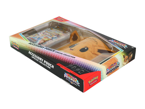 Pokemon Scarlet & Violet: Prismatic Evolutions Accessory Pouch Special Collection