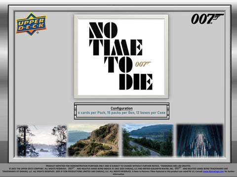 James Bond No Time To Die Hobby (Upper Deck 2025)