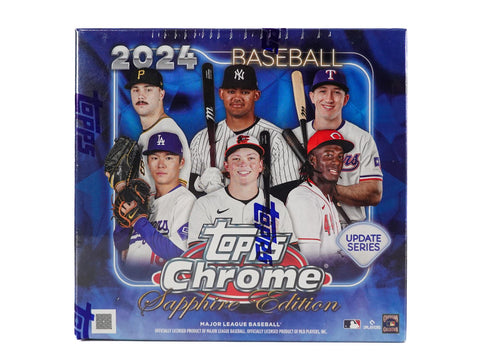 2024 Topps Chrome Update Series Sapphire Edition Baseball