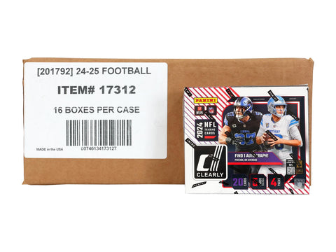 2024 Panini Clearly Donruss Football Hobby