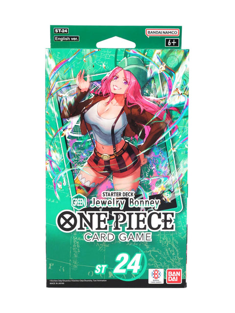 One Piece TCG GREEN Jewelry Bonney (ST-24) Starter Deck