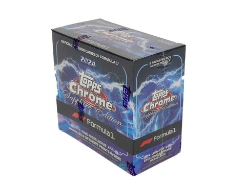 2024 Topps Chrome F1 Formula 1 Sapphire Edition