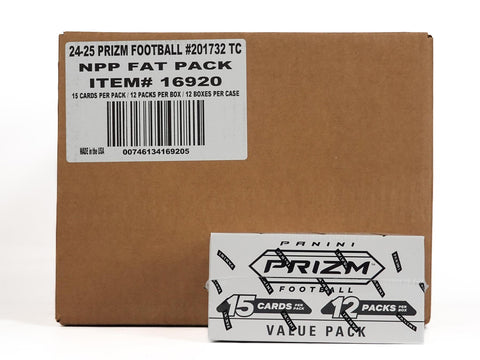 2024 Panini Prizm Football Jumbo Value 12-Pack
