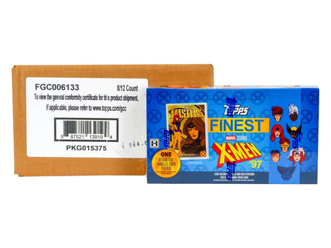 2025 Topps Finest X-Men '97 Hobby Box