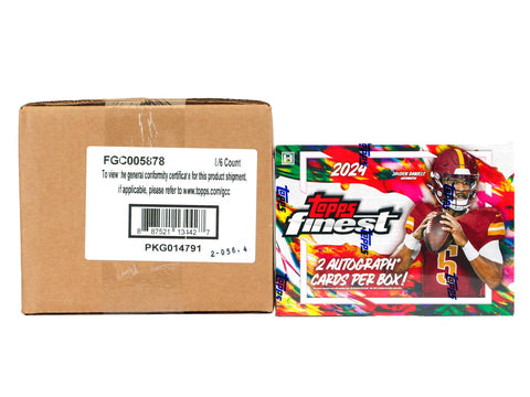 2024 Topps Finest Football Hobby Box