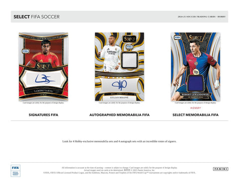 2024/25 Panini Select FIFA Soccer Hobby
