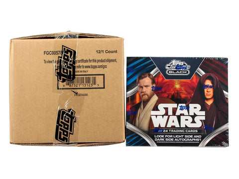 Star Wars Chrome Black Hobby (Topps 2024)
