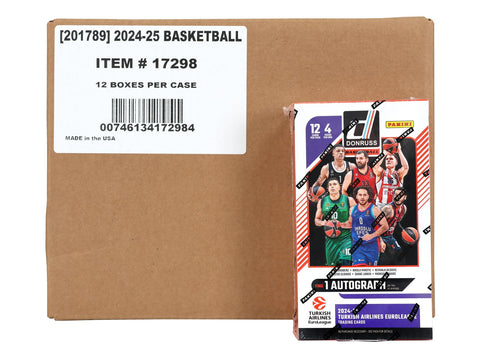 2024/25 Panini Donruss Turkish Airlines EuroLeague Basketball Hobby
