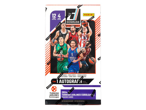 2024/25 Panini Donruss Turkish Airlines EuroLeague Basketball Hobby