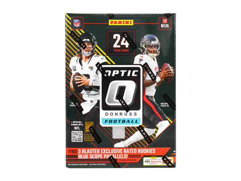 2024 Panini Donruss Optic Football 6-Pack Hobby Blaster (Blue Scope Parallels!)