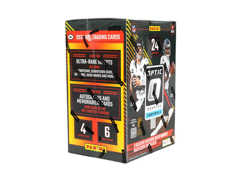 2024 Panini Donruss Optic Football 6-Pack Hobby Blaster (Blue Scope Parallels!)