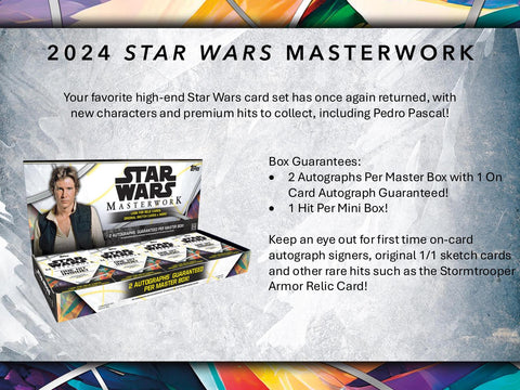 Star Wars Masterwork Hobby Box (Topps 2024)