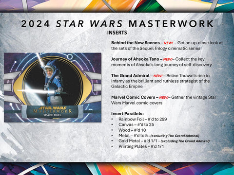 Star Wars Masterwork Hobby Box (Topps 2024)