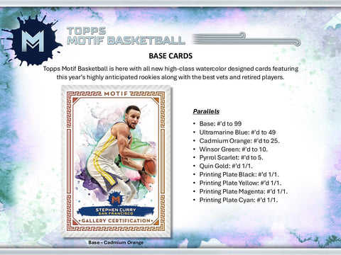 2023/24 Topps Motif Basketball Hobby Box