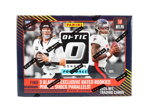 2024 Panini Donruss Optic Football 6-Pack Blaster (Purple Shock)