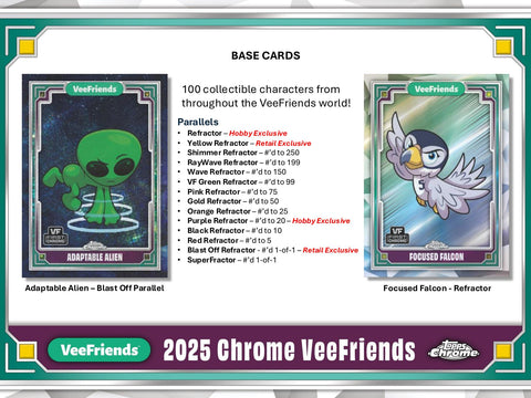 VeeFriends Chrome Blaster (Topps 2025)