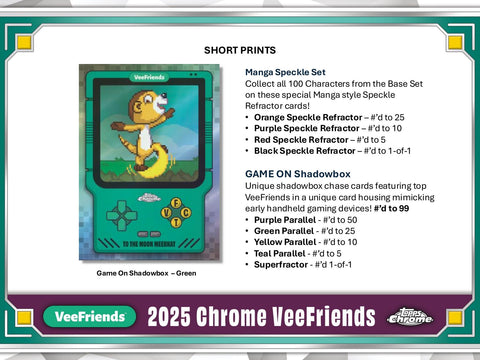 VeeFriends Chrome Blaster (Topps 2025)