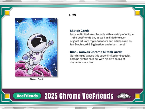 VeeFriends Chrome Blaster (Topps 2025)