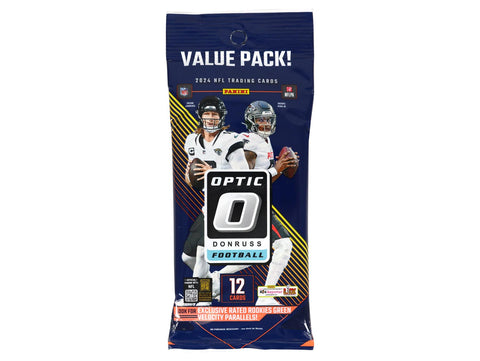 2024 Panini Donruss Optic Football Jumbo Value 12-Pack