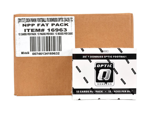 2024 Panini Donruss Optic Football Jumbo Value 12-Pack
