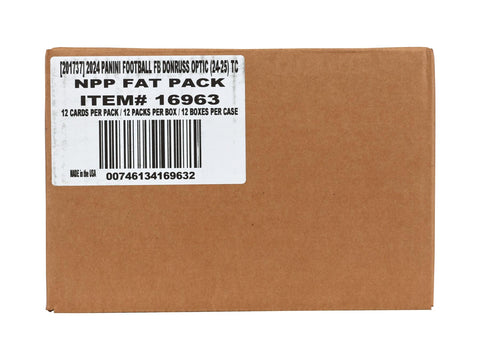 2024 Panini Donruss Optic Football Jumbo Value 12-Pack