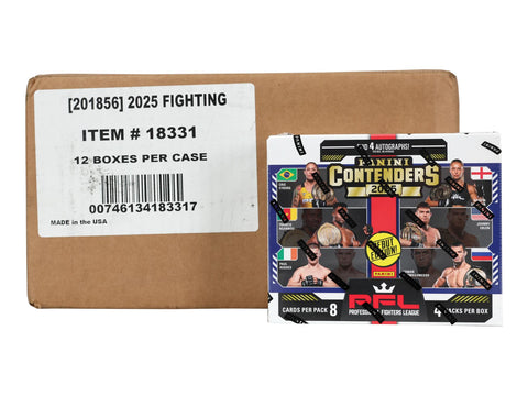 2025 Panini Contenders Professional Fighters League PFL Hobby