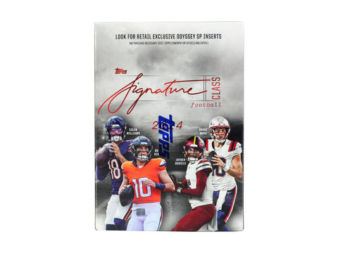 2024 Topps Signature Class Football 6-Pack Blaster