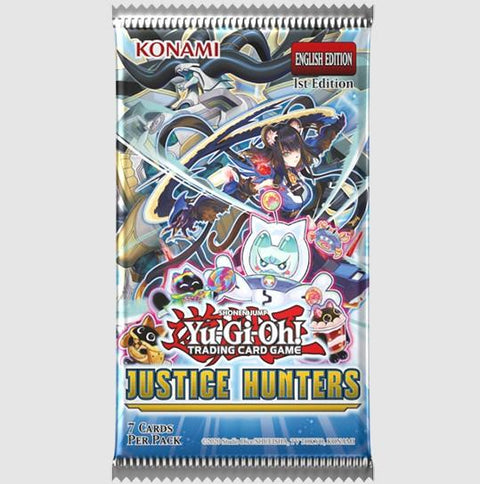 Yu-Gi-Oh Justice Hunters Booster