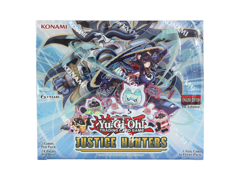 Yu-Gi-Oh Justice Hunters Booster