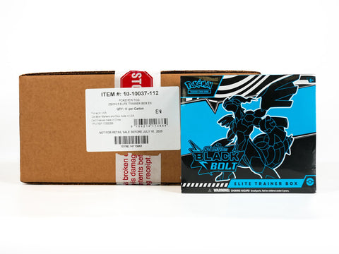 Pokemon Scarlet & Violet: Black Bolt Elite Trainer