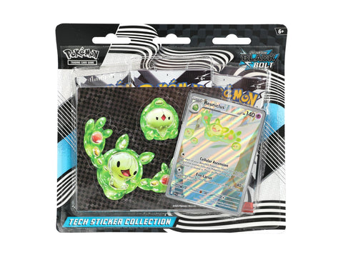 Pokemon Scarlet & Violet: Black Bolt Tech Sticker Collection 12-Blister Case
