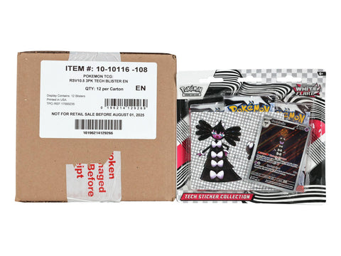 Pokemon Scarlet & Violet: White Flare Tech Sticker Collection