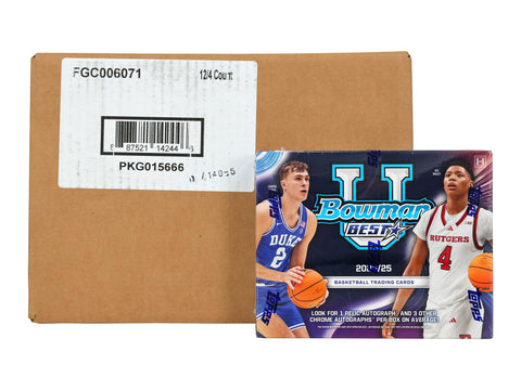 2024/25 Bowman University Best Basketball Hobby